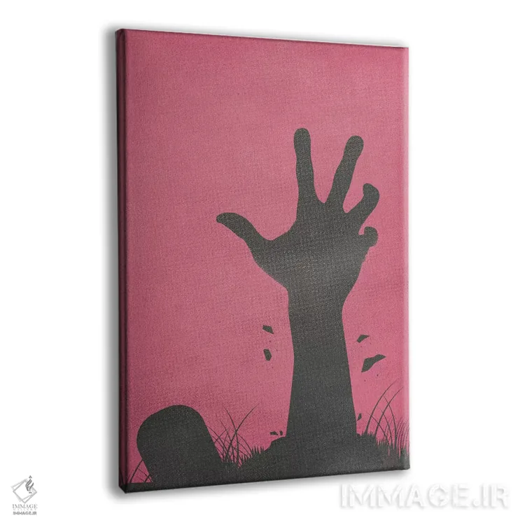 تابلو دکوراتیو کنار قبرستان سوت نزن اثر فایو بای فایو کالکتیو - نمای پرسپکتیو محصول