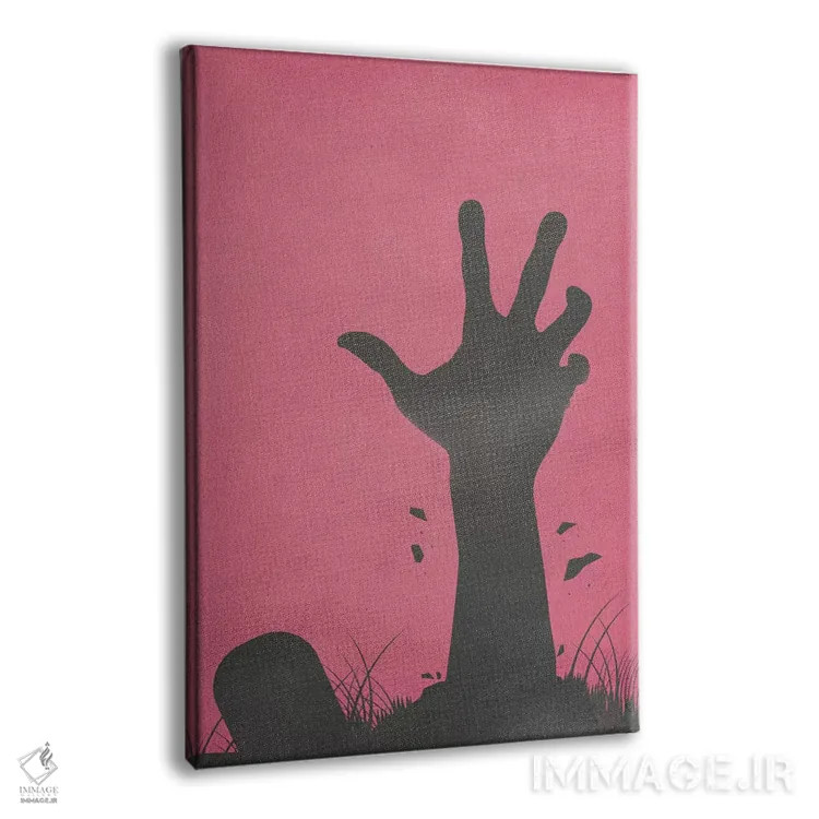 تابلو دکوراتیو کنار قبرستان سوت نزن اثر فایو بای فایو کالکتیو - نمای پرسپکتیو محصول