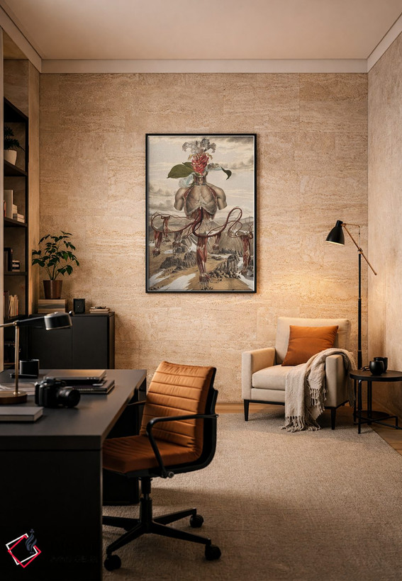 تابلو دکوراتیو سومرو اثر اف اف او آرت - D6B