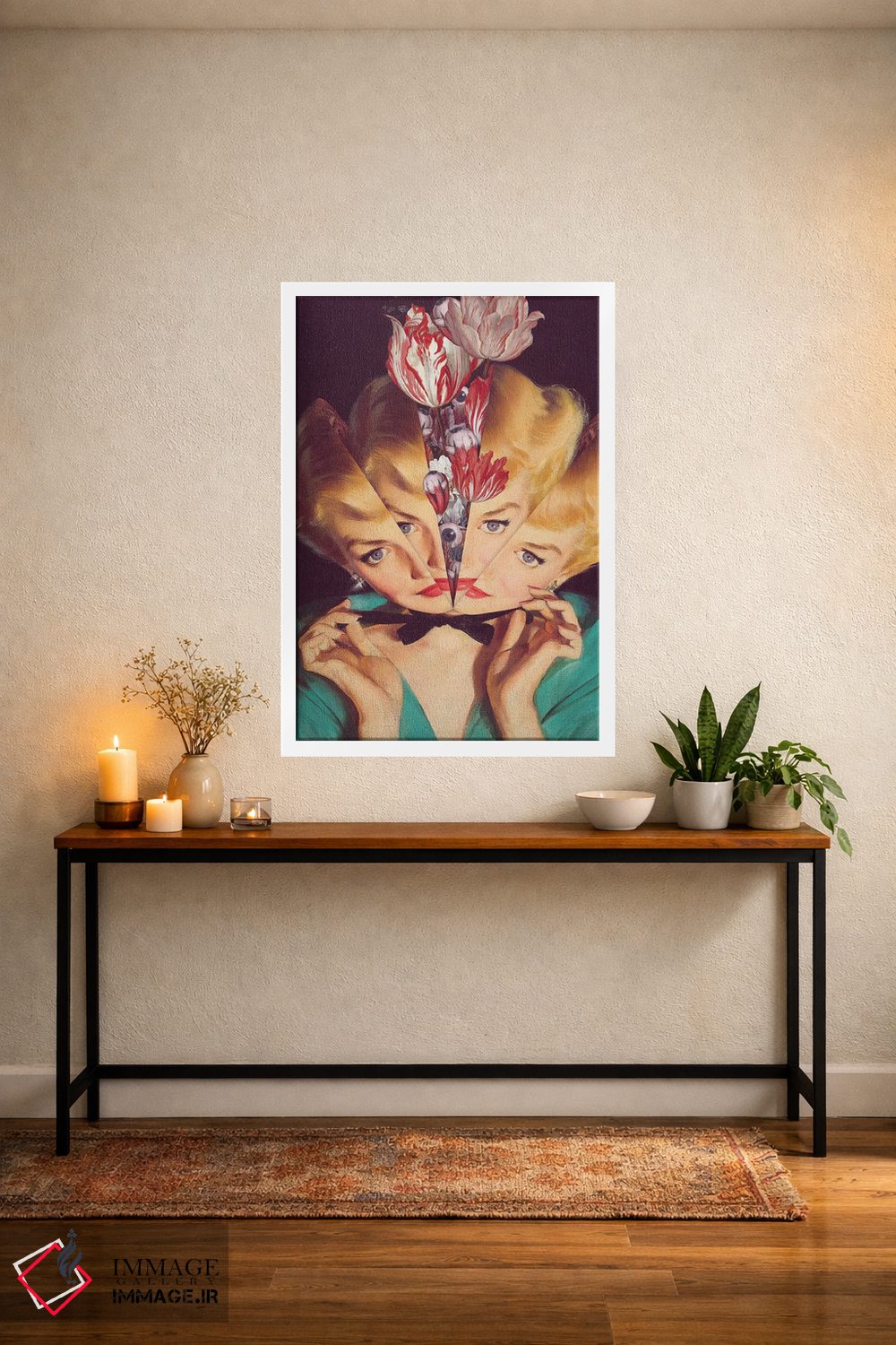 تابلو دکوراتیو شهود اثر اف اف او آرت - D2W