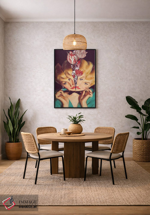 تابلو دکوراتیو شهود اثر اف اف او آرت - D4B