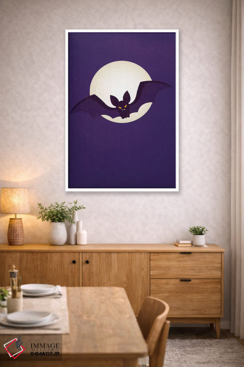 تابلو دکوراتیو پرواز مخفیانه در شب اثر فایو بای فایو کالکتیو - D3W
