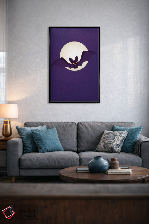 تابلو دکوراتیو پرواز مخفیانه در شب اثر فایو بای فایو کالکتیو - D5B