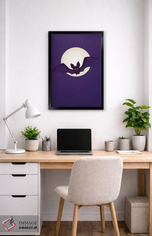 تابلو دکوراتیو پرواز مخفیانه در شب اثر فایو بای فایو کالکتیو - D4B