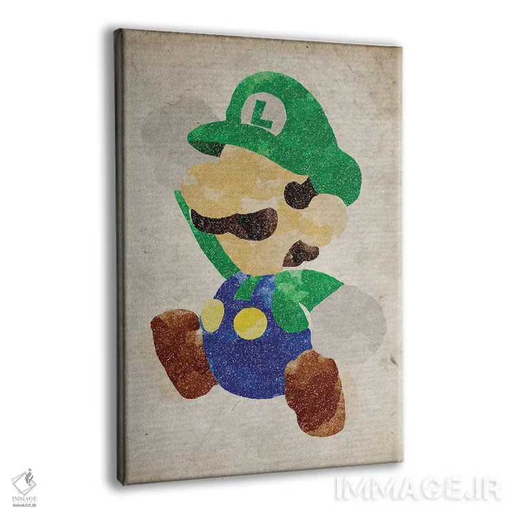 تابلو دکوراتیو لوئیجی اثر فیشرکرافت - نمای پرسپکتیو محصول