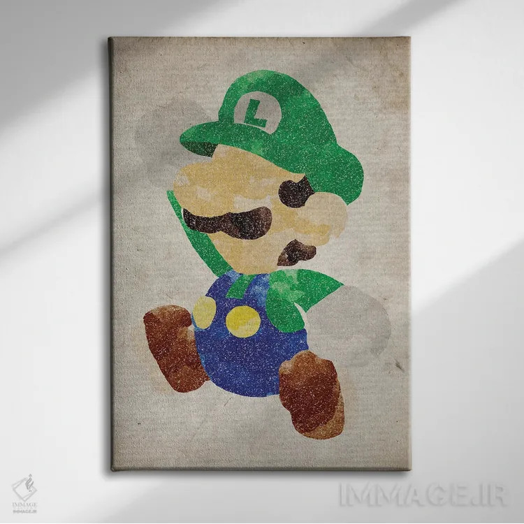 تابلو دکوراتیو لوئیجی اثر فیشرکرافت - نمای روبهرو روی دیوار