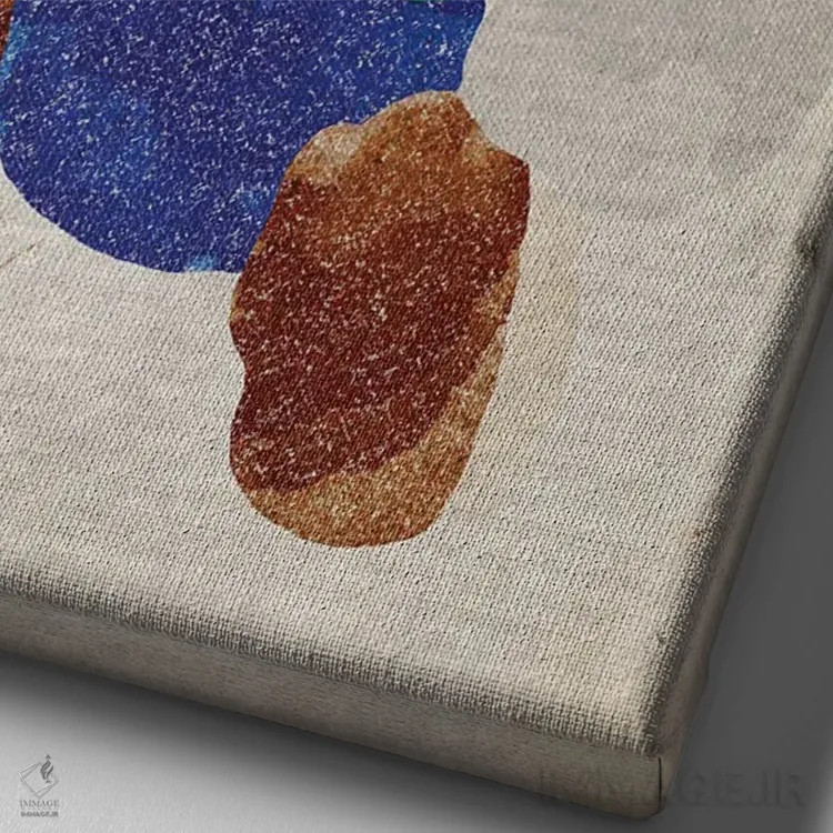 تابلو دکوراتیو لوئیجی اثر فیشرکرافت - نمای نزدیک بافت بوم