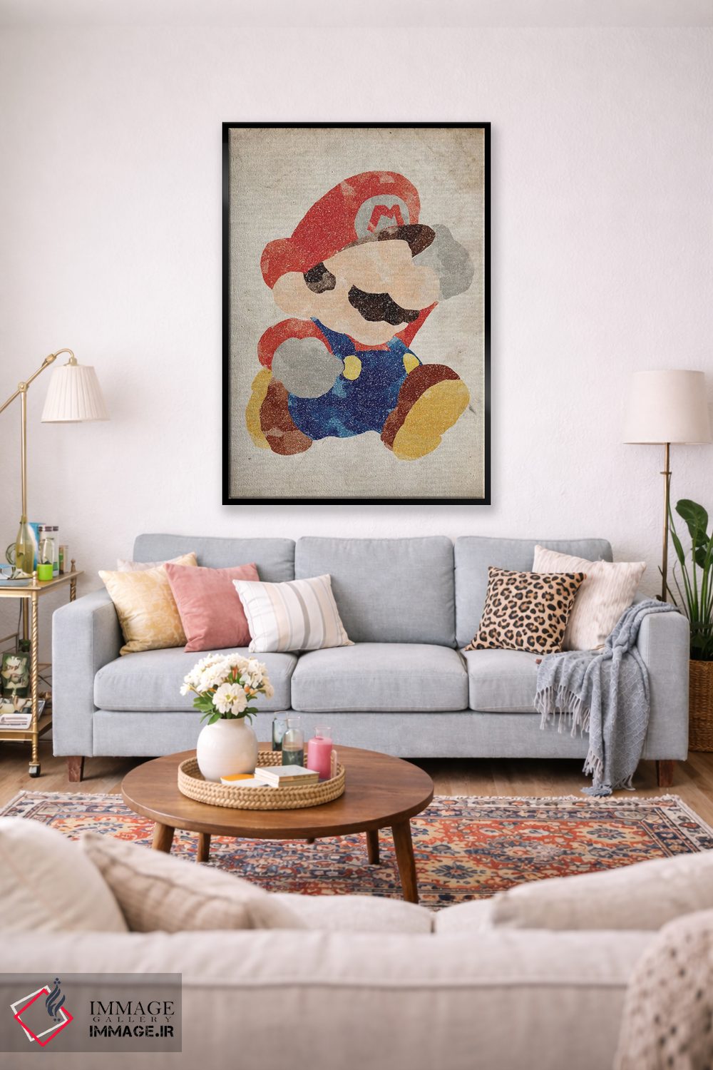 تابلو دکوراتیو ماریو اثر فیشرکرافت - D1B
