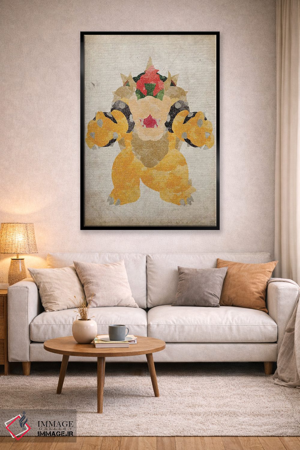 تابلو دکوراتیو باوزر اثر فیشرکرافت - D1B