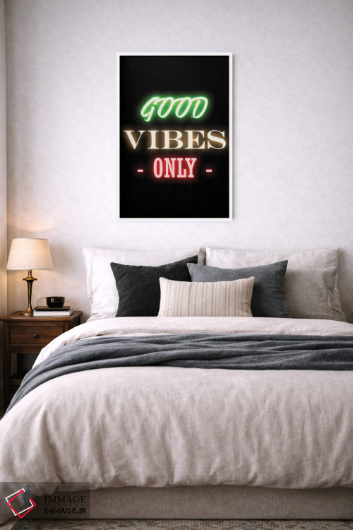 تابلو دکوراتیو فقط حس خوب اثر فیشرکرافت - D5W