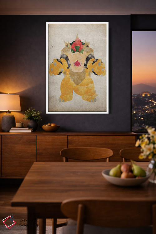 تابلو دکوراتیو باوزر اثر فیشرکرافت - D4W