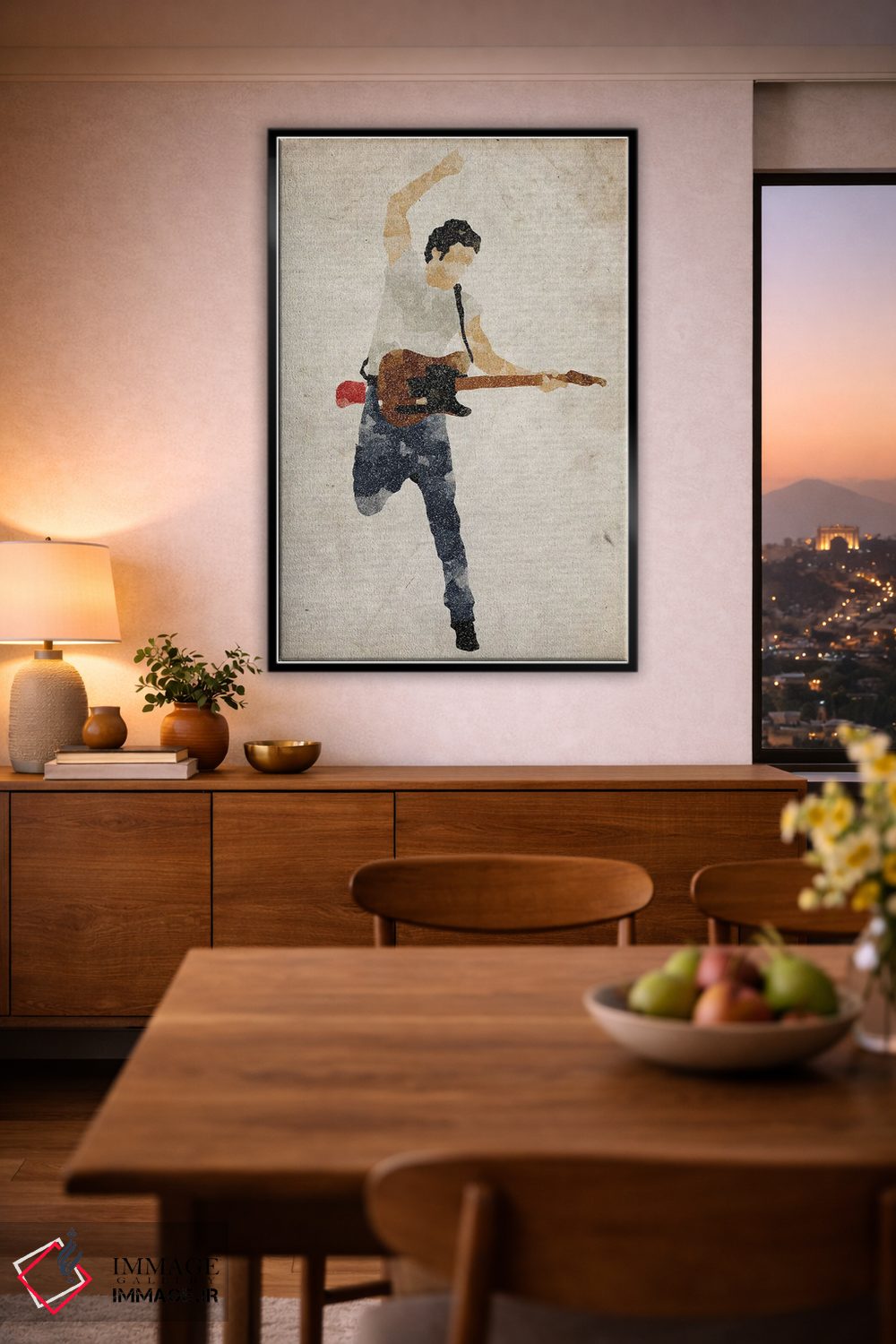 تابلو دکوراتیو بروس اسپرینگستین اثر فیشرکرافت - D2B