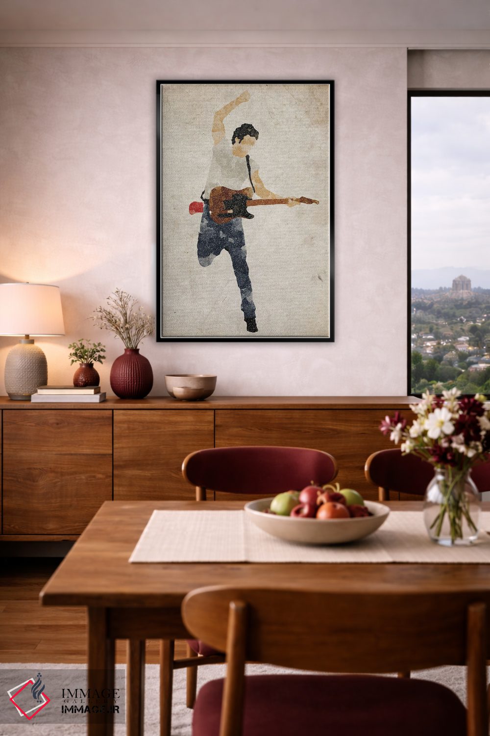 تابلو دکوراتیو بروس اسپرینگستین اثر فیشرکرافت - D5B