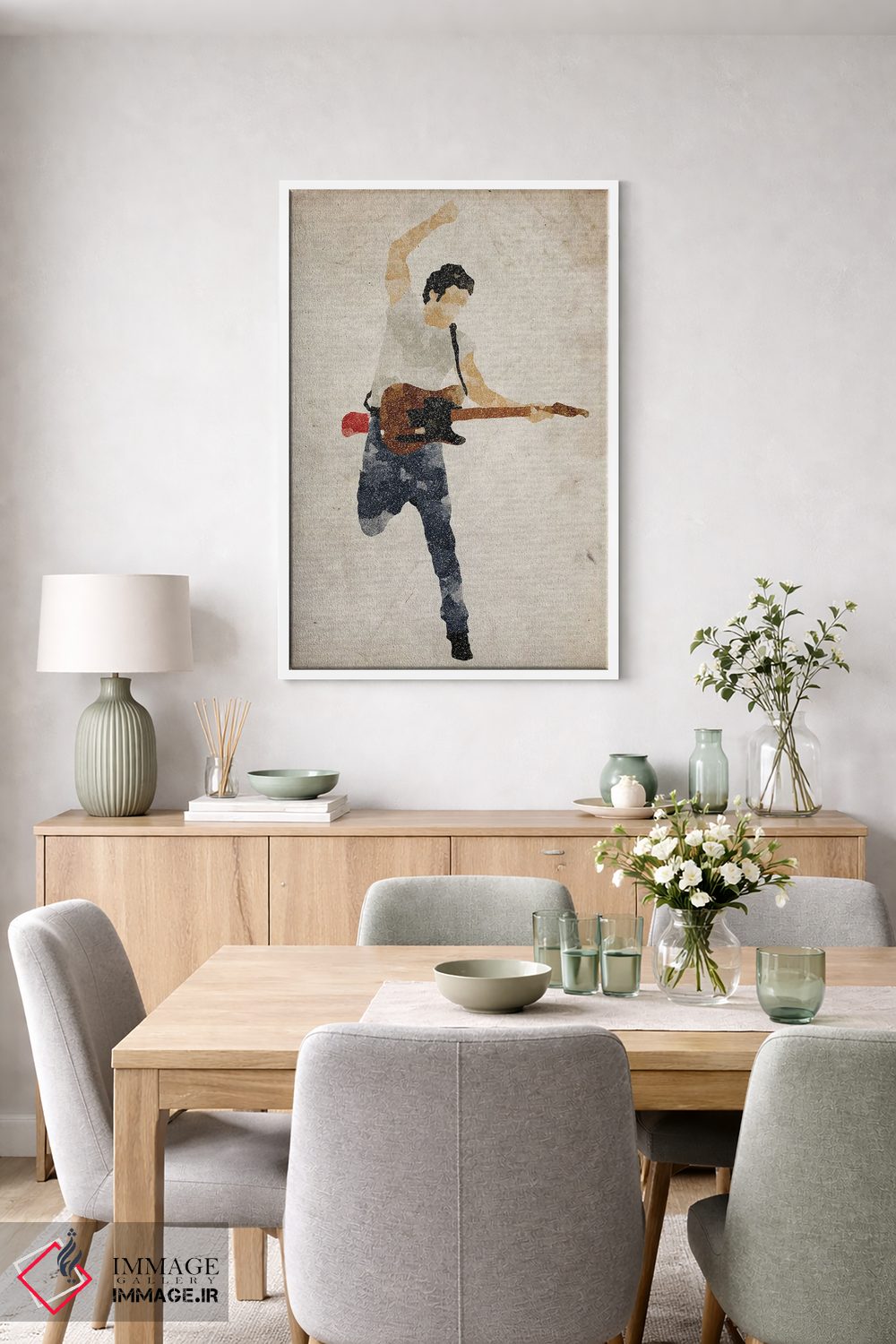 تابلو دکوراتیو بروس اسپرینگستین اثر فیشرکرافت - D6W