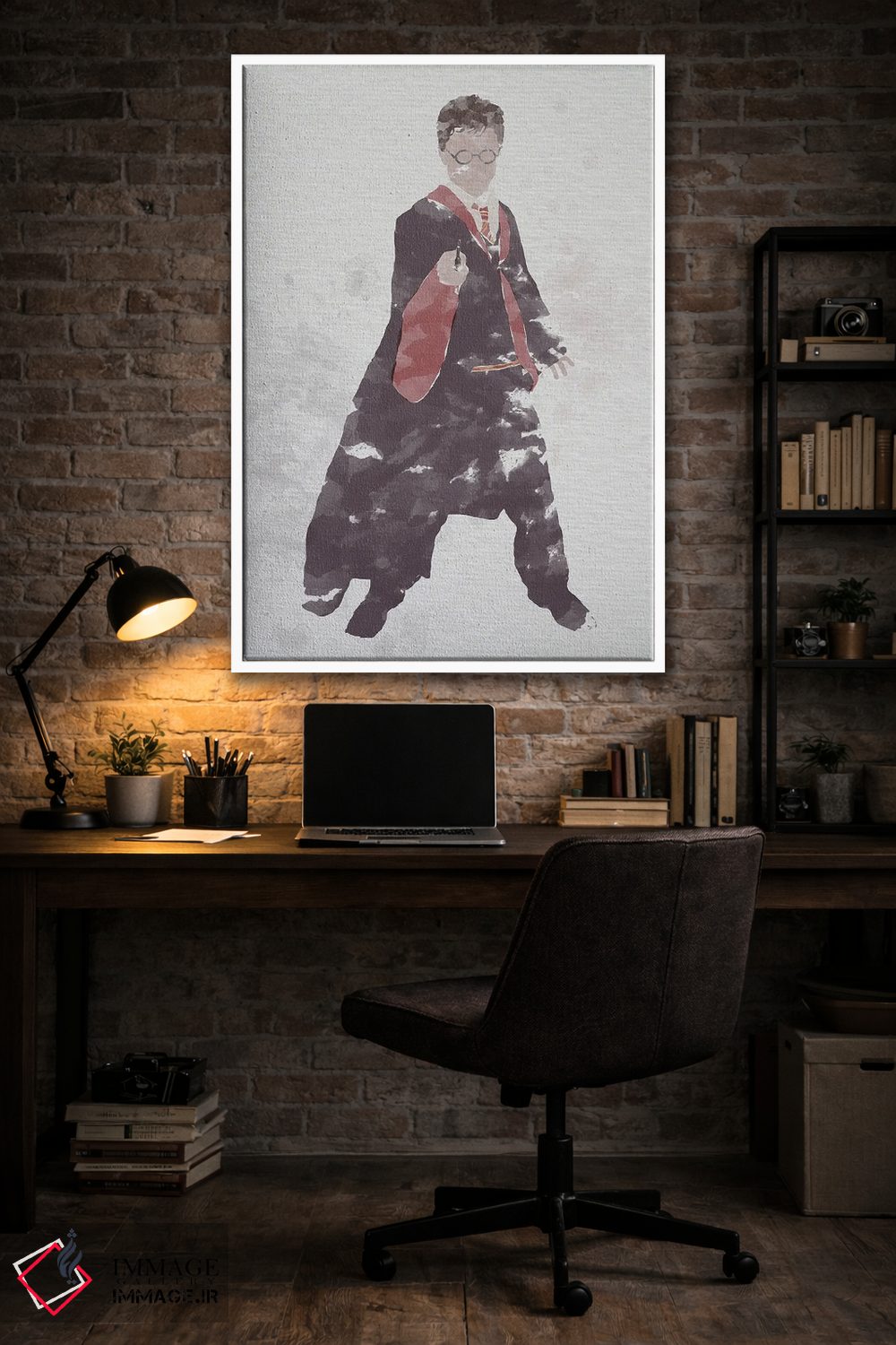 تابلو دکوراتیو هری پاتر اثر فیشرکرافت - D4W