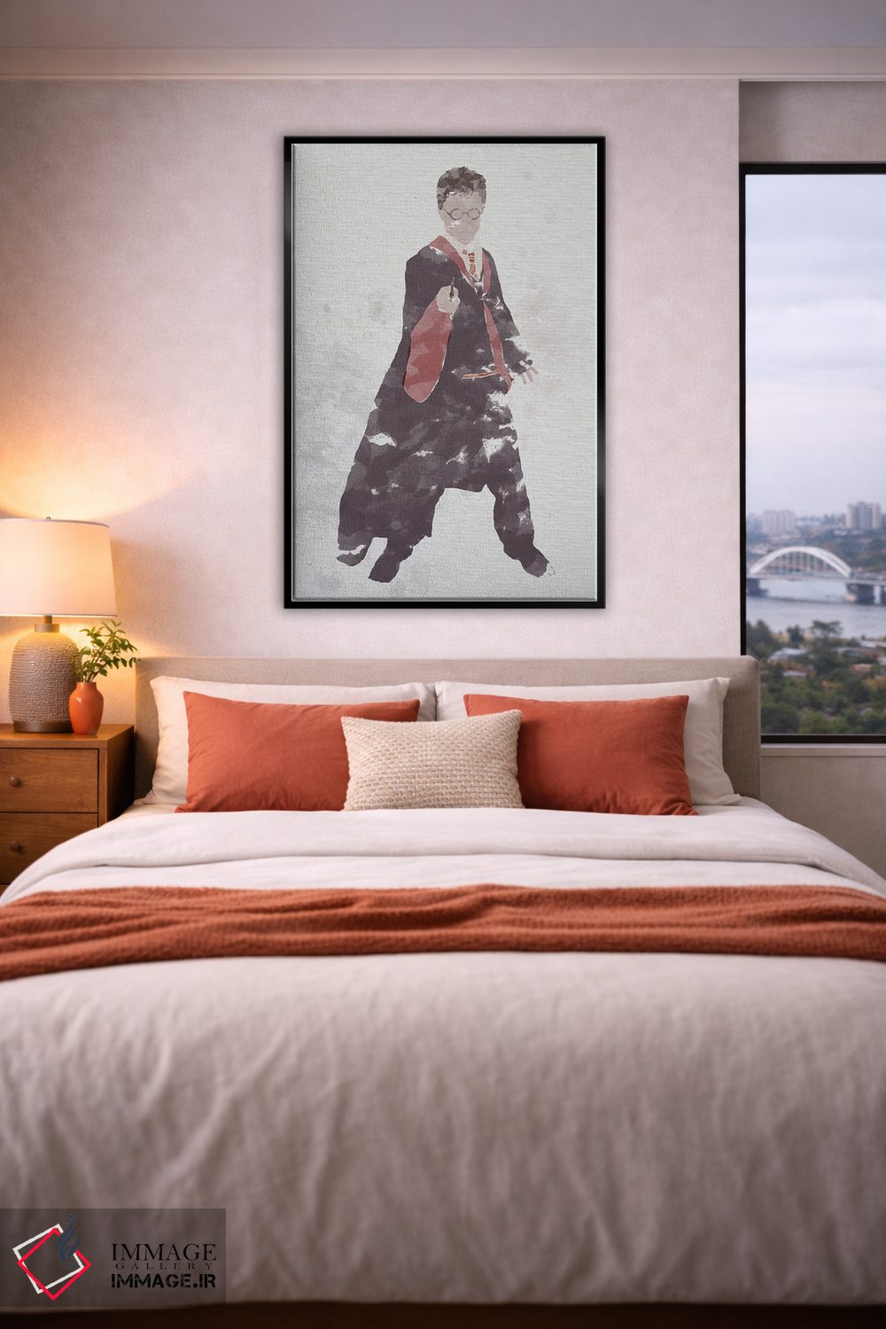 تابلو دکوراتیو هری پاتر اثر فیشرکرافت - D6B