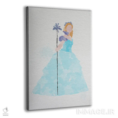 تابلو دکوراتیو گلندا جادوگر خوب اثر فیشرکرافت - نمای پرسپکتیو محصول