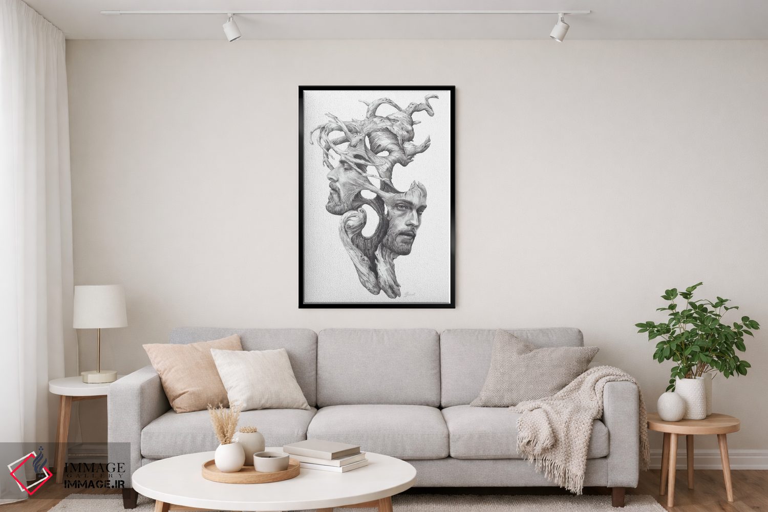 تابلو دکوراتیو یانوس اثر فیونا فرانسوا - D5B