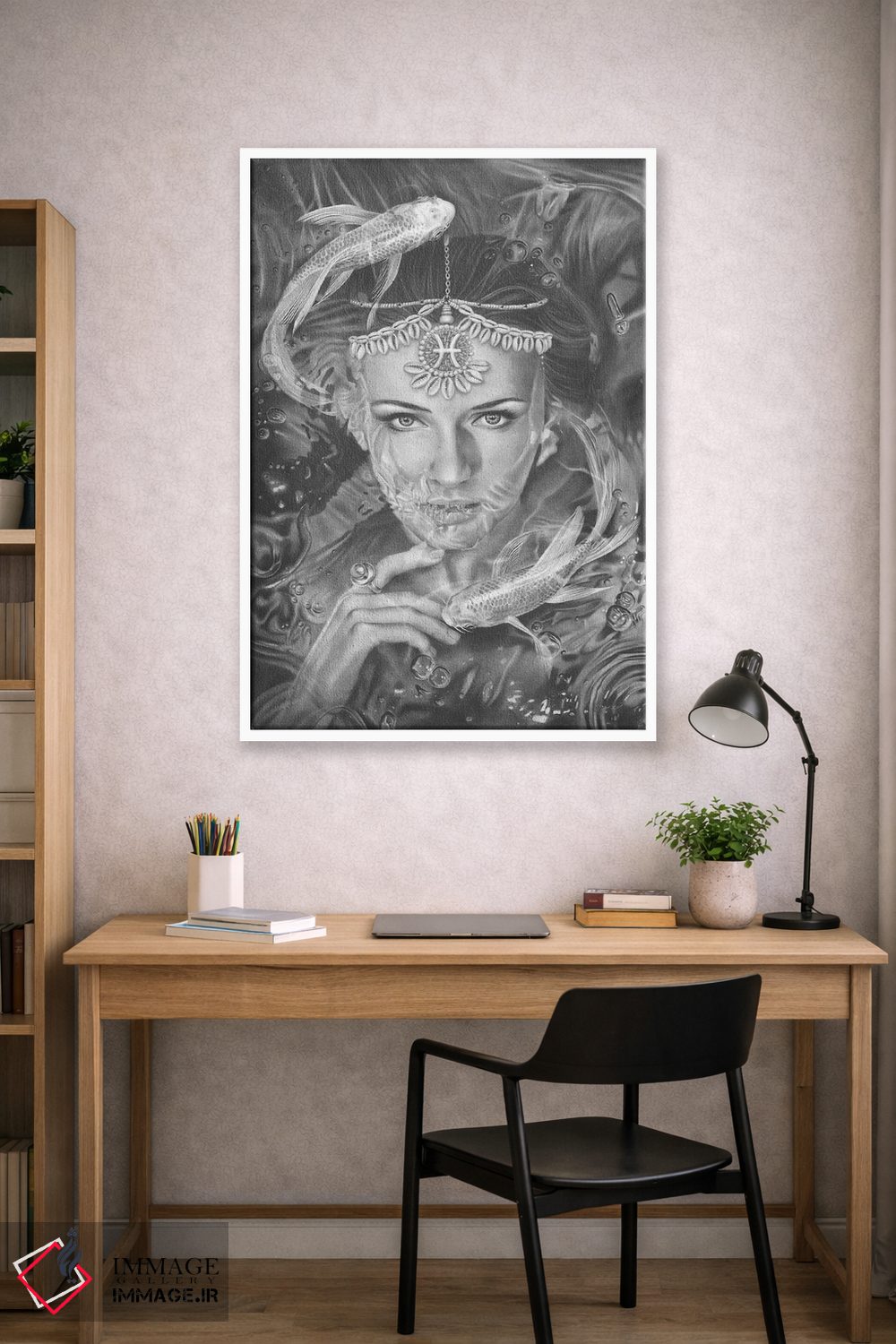 تابلو دکوراتیو منظومه زودیاک اثر فیونا فرانسوا - D1W