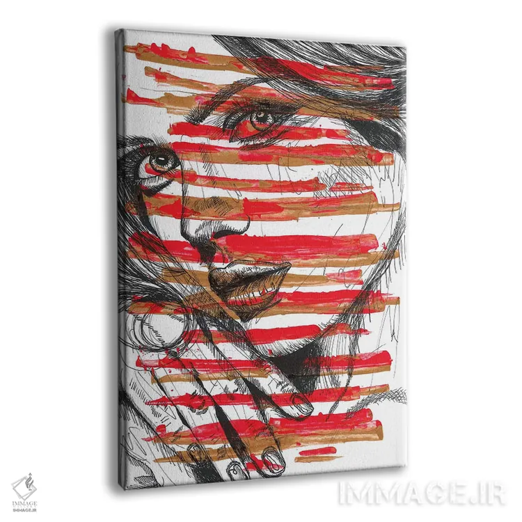 تابلو دکوراتیو می بینمت در علفزار اثر فرانک باندا - نمای پرسپکتیو محصول