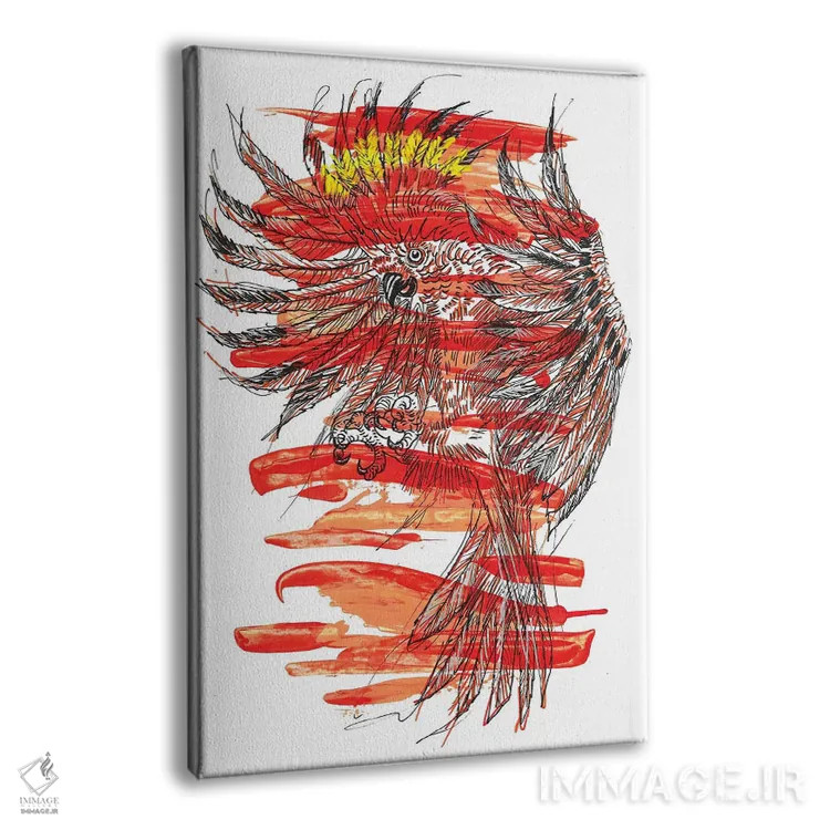 تابلو دکوراتیو آوز اثر فرانک باندا - نمای پرسپکتیو محصول