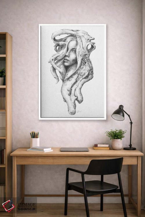 تابلو دکوراتیو روح های چوب شناور I اثر فیونا فرانسوا - D1W