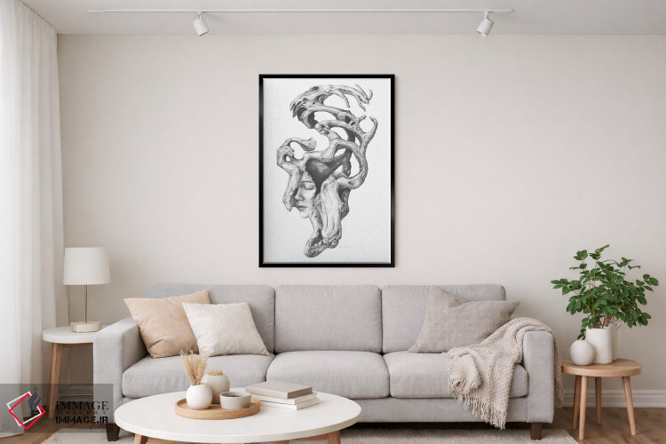 تابلو دکوراتیو روح های چوب شناور II اثر فیونا فرانسوا - D4B