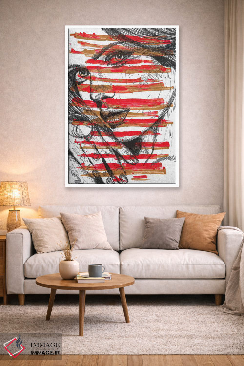 تابلو دکوراتیو می بینمت در علفزار اثر فرانک باندا - D1W