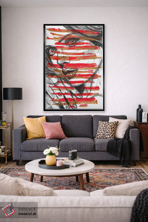 تابلو دکوراتیو می بینمت در علفزار اثر فرانک باندا - D2B