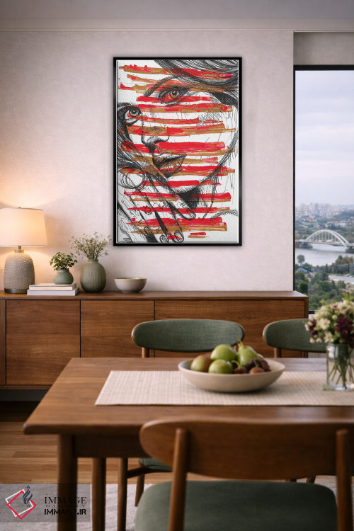 تابلو دکوراتیو می بینمت در علفزار اثر فرانک باندا - D5B