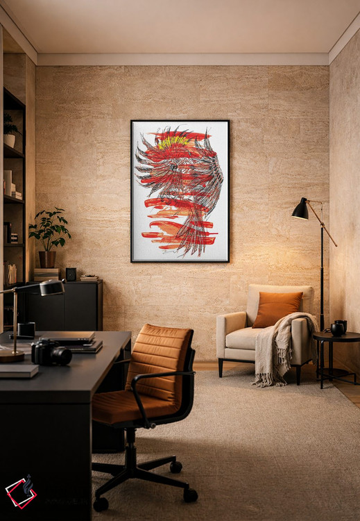 تابلو دکوراتیو آوز اثر فرانک باندا - D6B