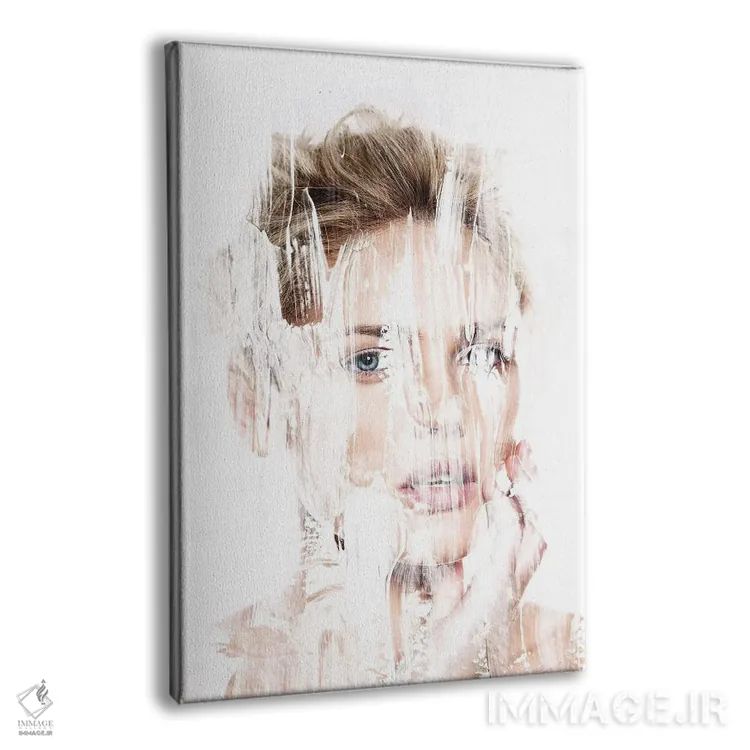 تابلو دکوراتیو غیرقابل بیان بخش ۳ اثر فرانک باندا - نمای پرسپکتیو محصول