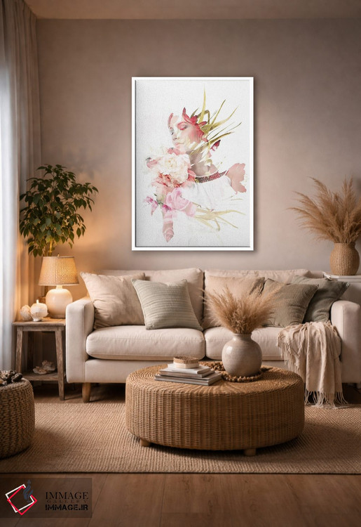 تابلو مینیمال اسپرانزا اثر فرانک باندا - D3W