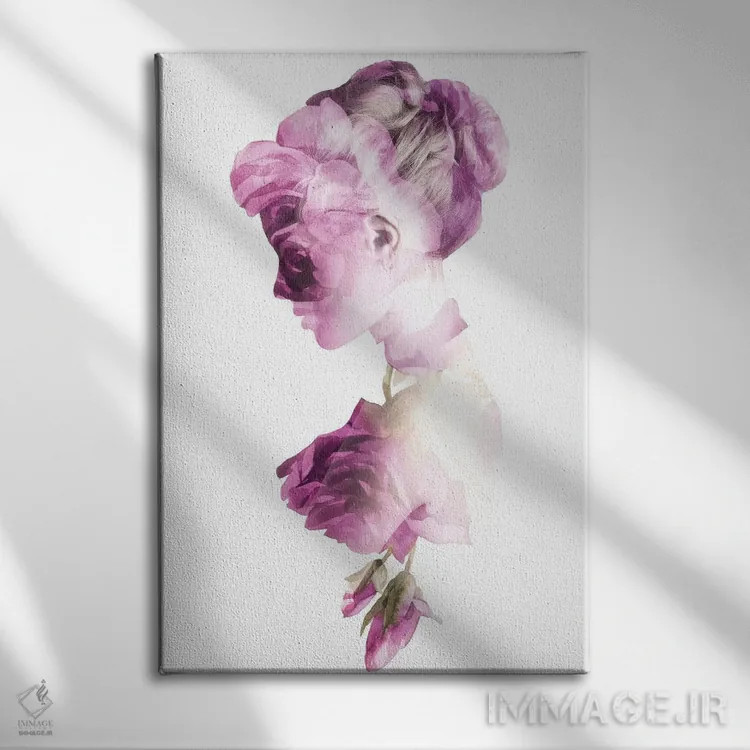 تابلو دکوراتیو دوباره مشغول بازی هستم اثر فرانک باندا - نمای روبهرو روی دیوار