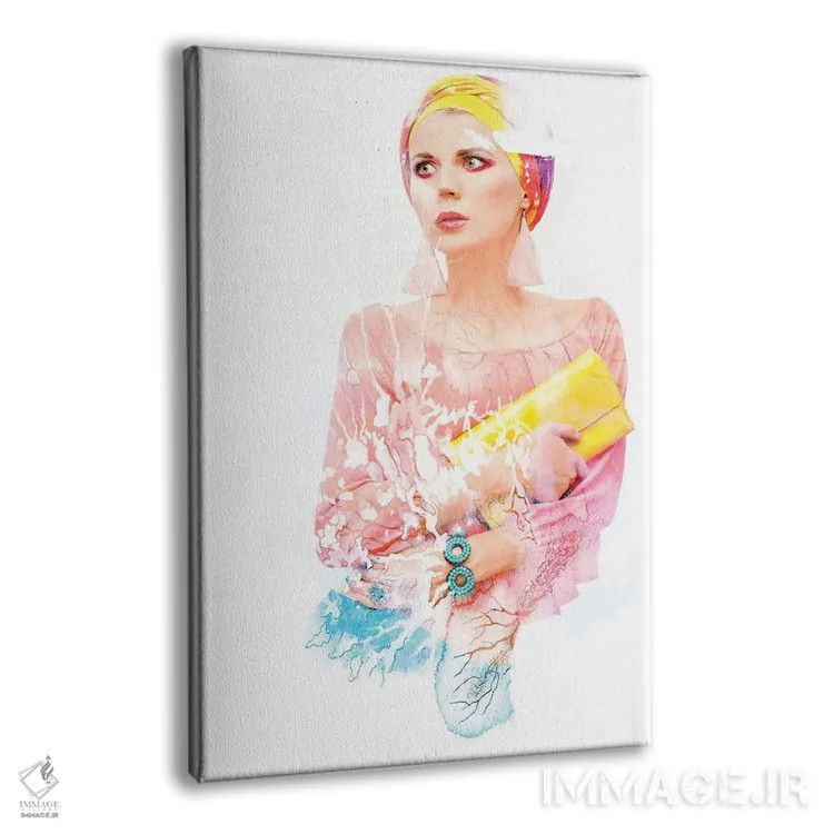 تابلو دکوراتیو روزی روزگاری در باغ اثر فرانک باندا - نمای پرسپکتیو محصول