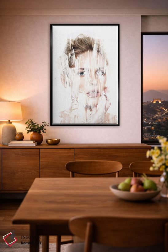 تابلو دکوراتیو غیرقابل بیان بخش ۳ اثر فرانک باندا - D3B