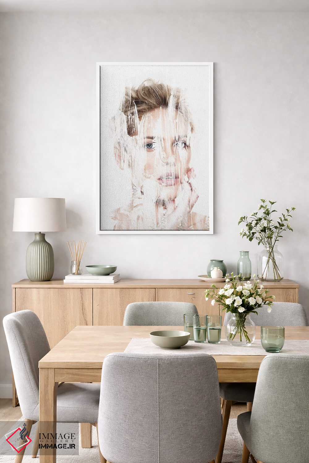 تابلو دکوراتیو غیرقابل بیان بخش ۳ اثر فرانک باندا - D5W