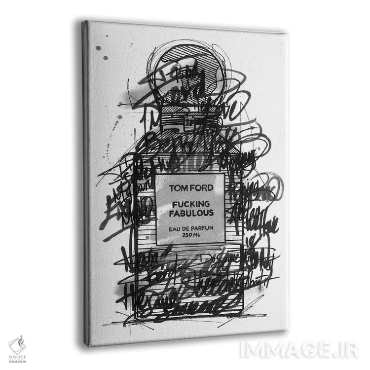 تابلو دکوراتیو TF فوق العاده لعنتی اثر فرانک باندا - نمای پرسپکتیو محصول