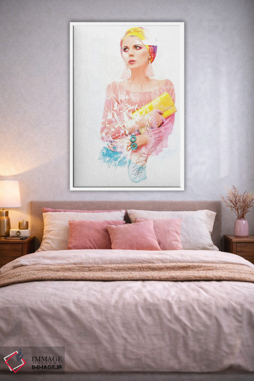 تابلو دکوراتیو روزی روزگاری در باغ اثر فرانک باندا - D1W