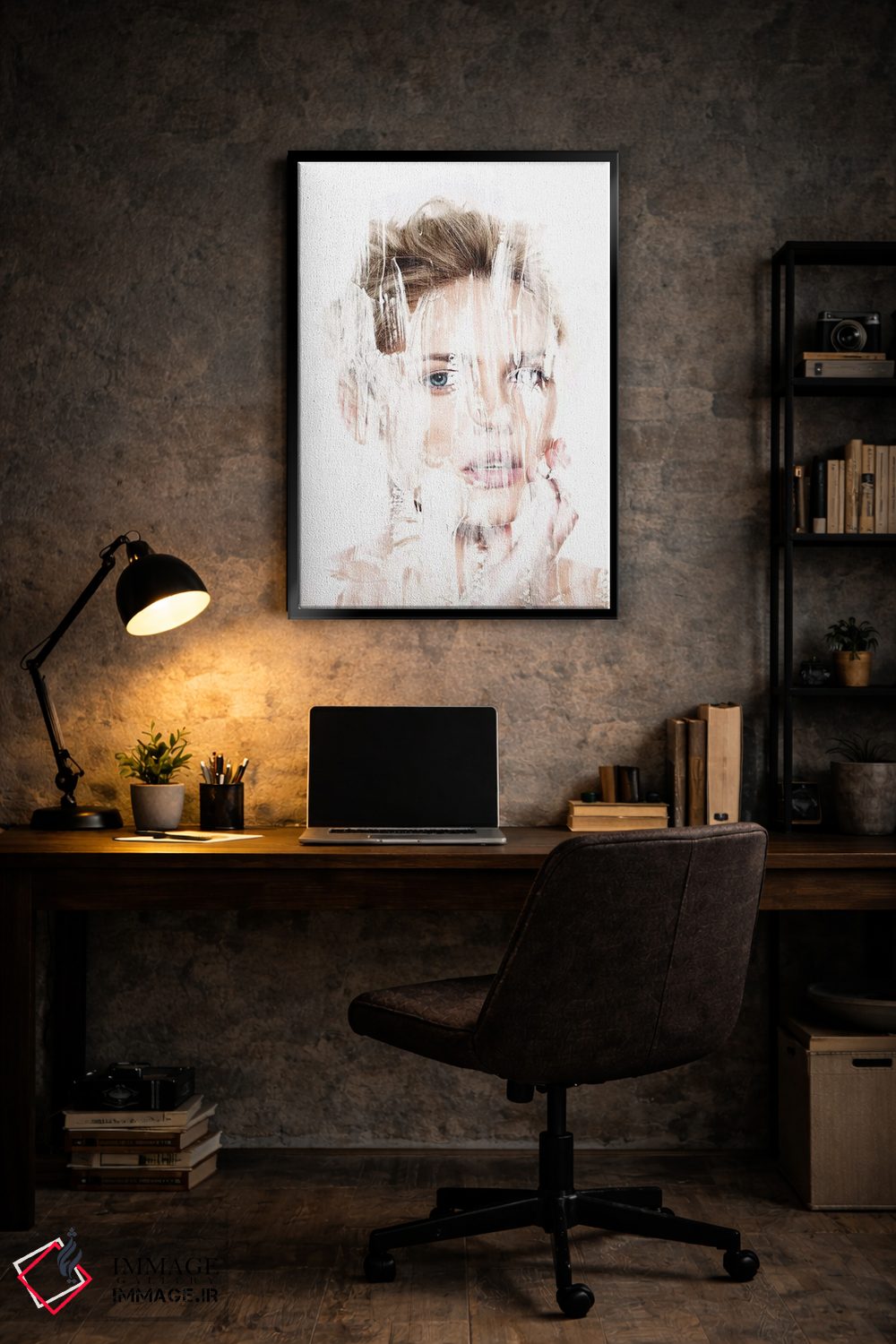 تابلو دکوراتیو غیرقابل بیان بخش ۳ اثر فرانک باندا - D6B