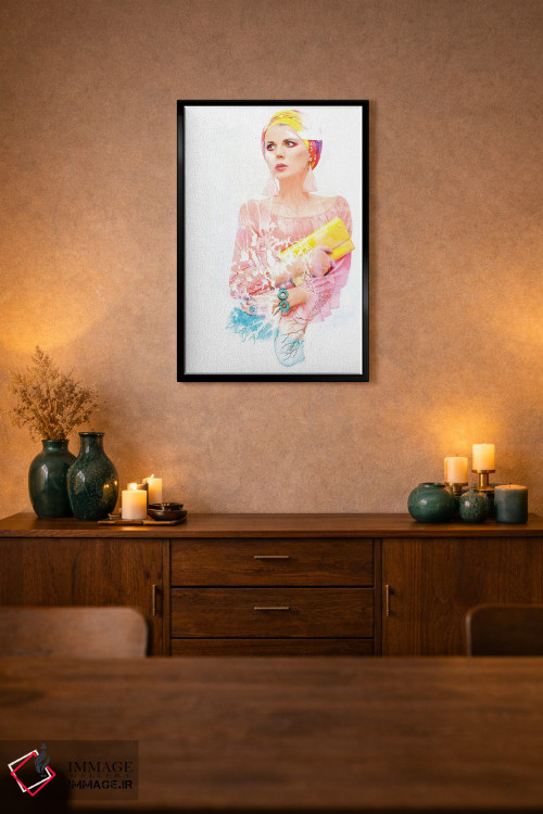 تابلو دکوراتیو روزی روزگاری در باغ اثر فرانک باندا - D2B