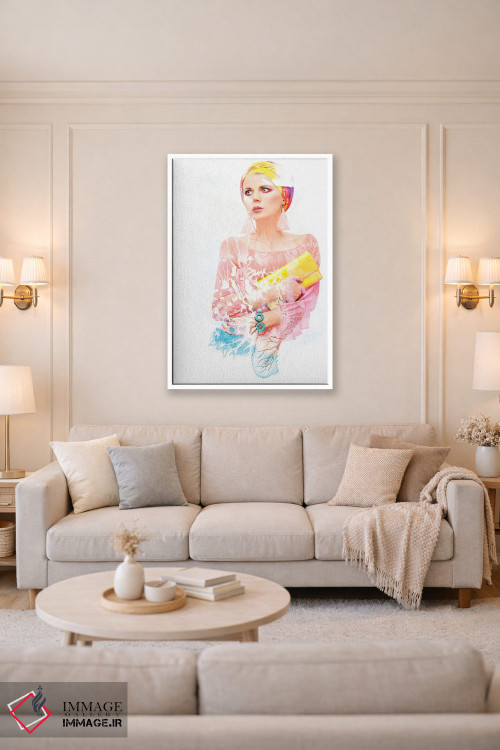 تابلو دکوراتیو روزی روزگاری در باغ اثر فرانک باندا - D4W