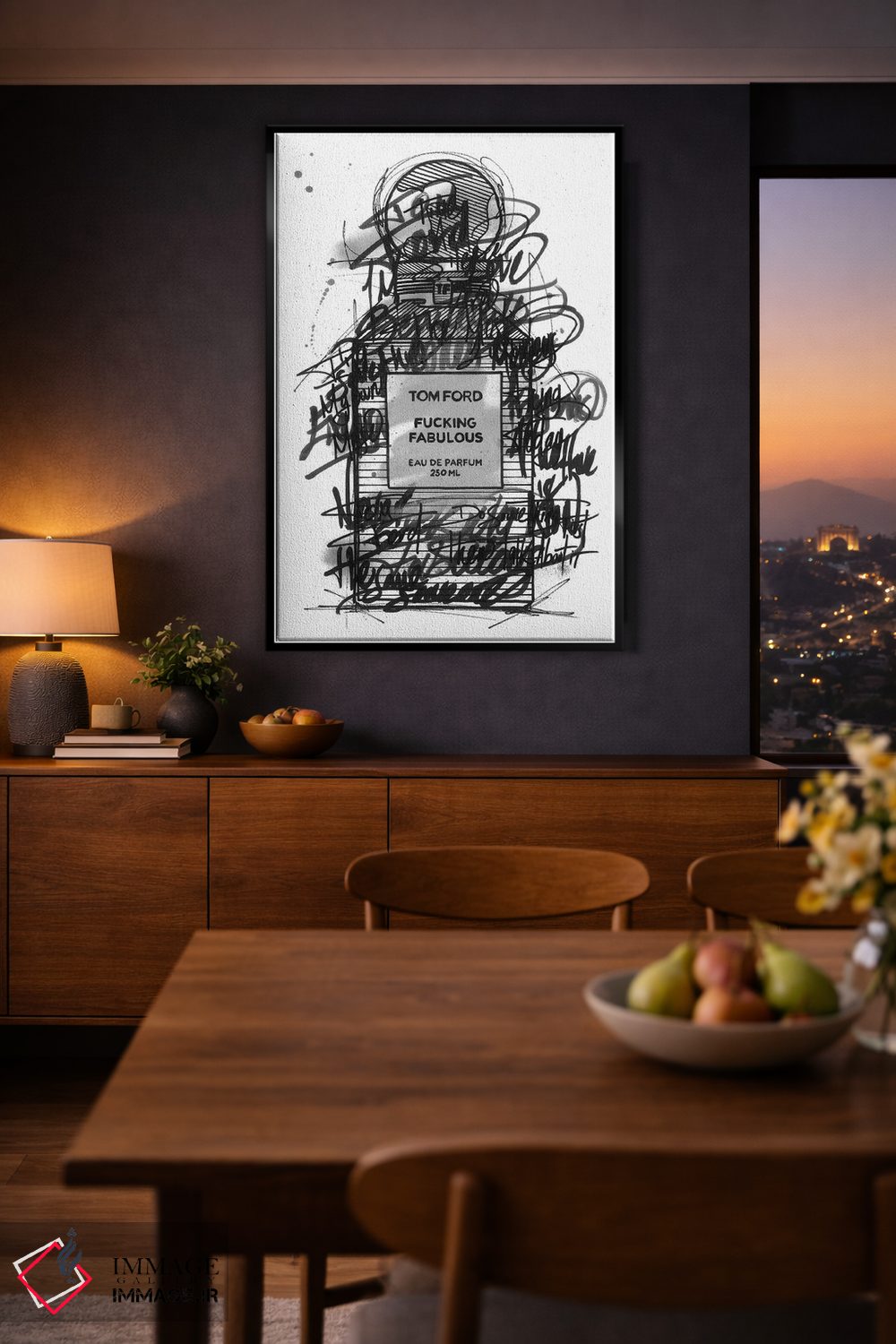 تابلو دکوراتیو TF فوق العاده لعنتی اثر فرانک باندا - D2B