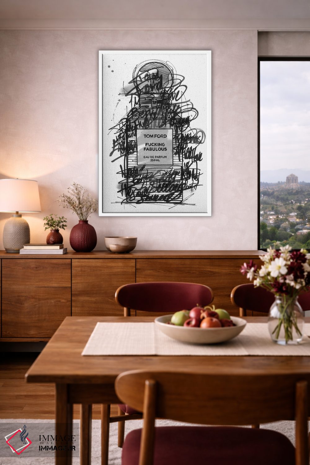 تابلو دکوراتیو TF فوق العاده لعنتی اثر فرانک باندا - D3W