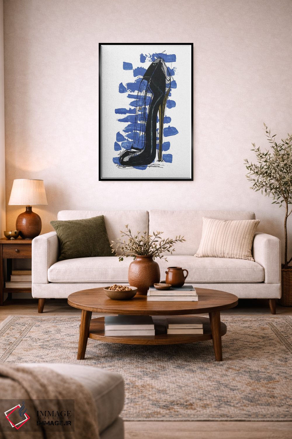 تابلو دکوراتیو دختر خوب اثر فرانک باندا - D4B