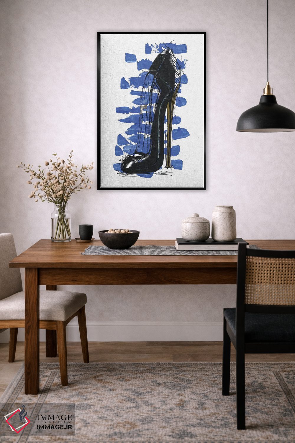 تابلو دکوراتیو دختر خوب اثر فرانک باندا - D5B