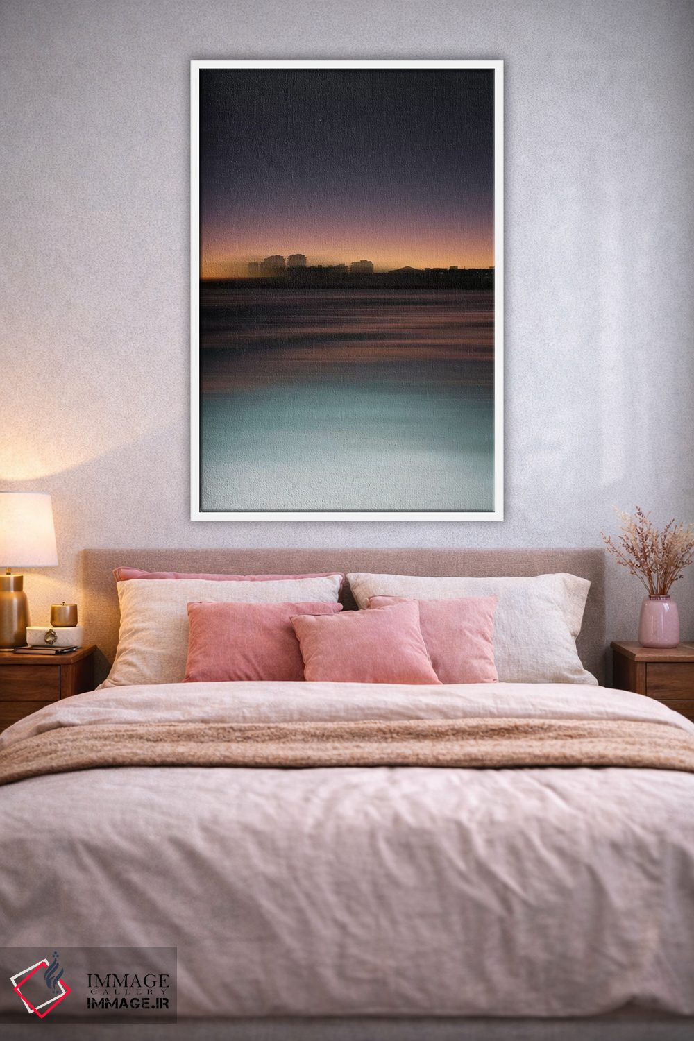 تابلو دکوراتیو غروب گمشده اثر فرانک باندا - D1W