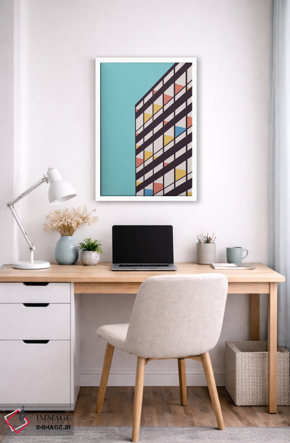 تابلو دکوراتیو کوربوزیه اثر فلوران بدار - D5W