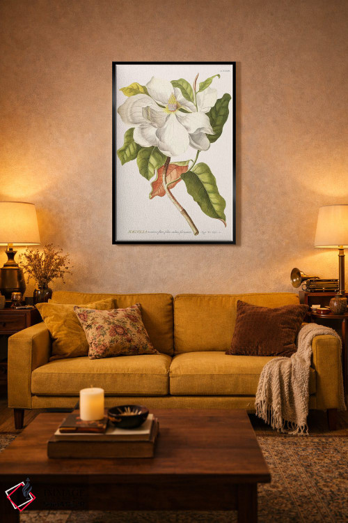 تابلو مدرن ماگنولیا اثر فلوران بدار - D4B