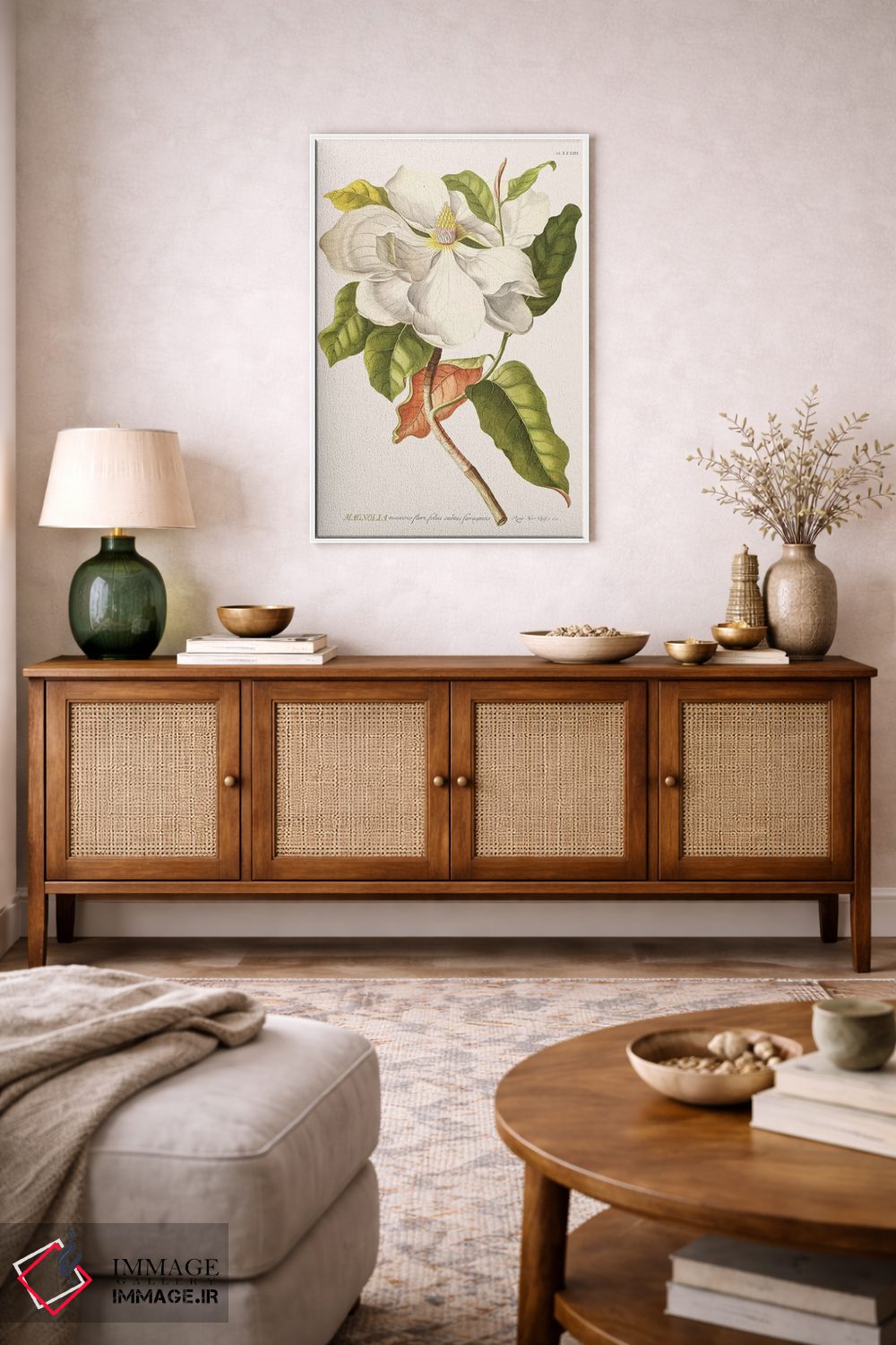 تابلو مدرن ماگنولیا اثر فلوران بدار - D2W